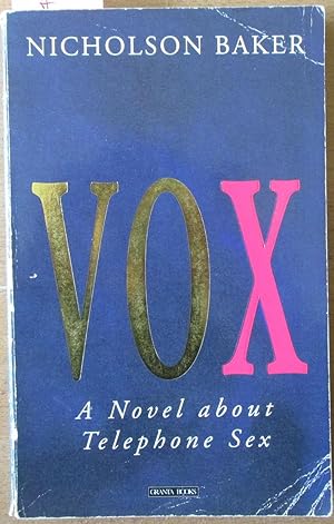 Immagine del venditore per Vox: A Novel About Telephone Sex venduto da Reading Habit