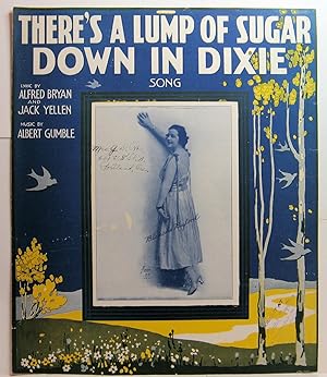 Seller image for THERE'S A LUMP OF SUGAR DOWN IN DIXIE SONG for sale by Rose City Books