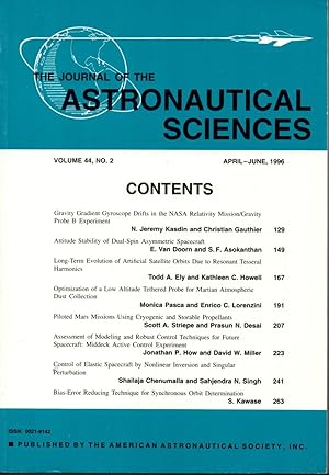 Imagen del vendedor de The Journal of the Astronautical Sciences Volume 44, No. 2 April-June, 1996 a la venta por Clausen Books, RMABA