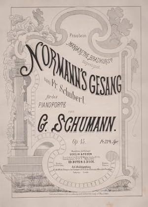 Normann's Gesang von Fr. Schubert für das Pianoforte. Op. 15.