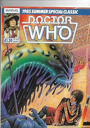 Image du vendeur pour DOCTOR WHO 1985 Summer Specail Classic. Stan Lee Presents: Dr Who and the Iron Legion ,&, K9s Finest Hour, with Tom Baker as Doctor Who. mis en vente par SAVERY BOOKS