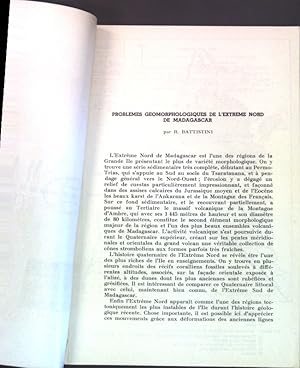 Bild des Verkufers fr Problemes geomorphologiques de l'extreme Nord de Madagascar; zum Verkauf von books4less (Versandantiquariat Petra Gros GmbH & Co. KG)