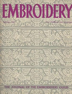 Embroidery Spring, 1952. The Journal of the Embroiderers' Guild