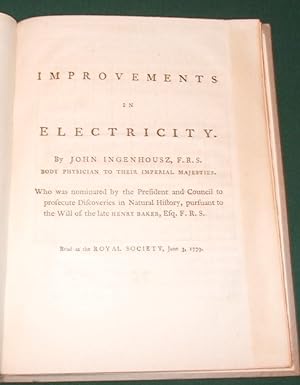 improvements in Electricity