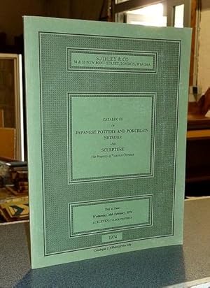 Catalogue of Japanese pottery and porcelain Netsuke and sculpture. Sotheby & Co. Day of sale : We...