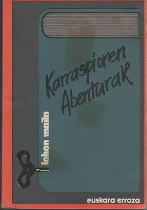 Imagen del vendedor de Karraspioren abenturak Col. Euskara erraza, n 1, Editorial Lur, con marcas de celo, idioma euskera a la venta por Librera Hijazo