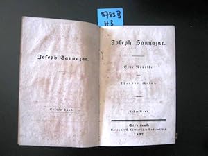 Bild des Verkufers fr Joseph Sannazar. Eine Novelle. zum Verkauf von Augusta-Antiquariat GbR