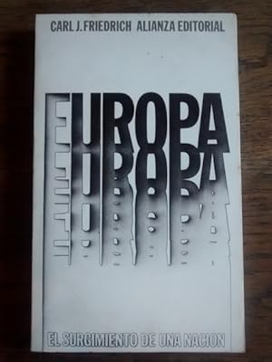 Image du vendeur pour EUROPA. EL SURGIMIENTO DE UNA NACIN. mis en vente par Librera Pramo