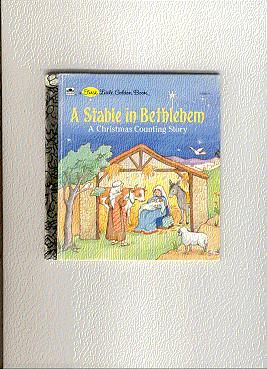 Seller image for A STABLE IN BETHEHEM: a christmas counting story for sale by ODDS & ENDS BOOKS