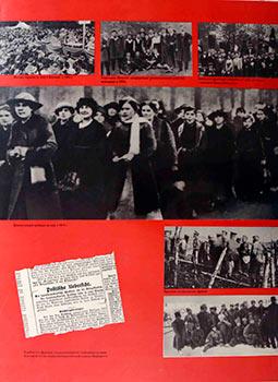 Imagen del vendedor de German Womens' demonstration for Peace in 1911-1916.(Poster commemorating the 50th anniversary of the Russian Revolution) a la venta por Wittenborn Art Books