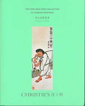The Feng Wen Tang Collection of Chinese Paintings. Hong Kong. June 2, 2015. Sale # BAISHI-3425. L...