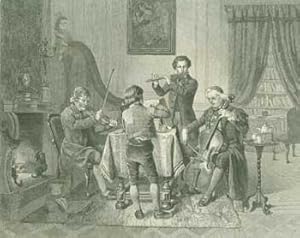 Seller image for Ein Dilettantenquartett (Dilettante Quartet). for sale by Wittenborn Art Books