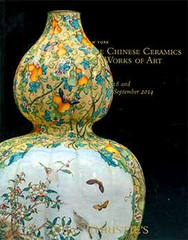 Fine Chinese Ceramics And Works Of Art, Part II. New York. September 18-19, 2014. Sale # QILIN-28...