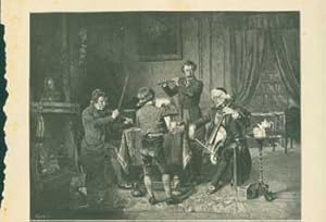 Seller image for Ein Dilettantenquartett (Dilettante Quartet). for sale by Wittenborn Art Books