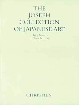 The Joseph Collection Of Japanese Art. London. November 11, 2015. Sale # JOSEPH-12483. Lot #s 1-55.