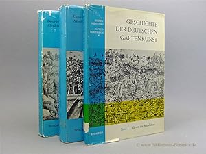 Bild des Verkufers fr Geschichte der deutschen Gartenkunst. In 3 Bnden. zum Verkauf von Bibliotheca Botanica