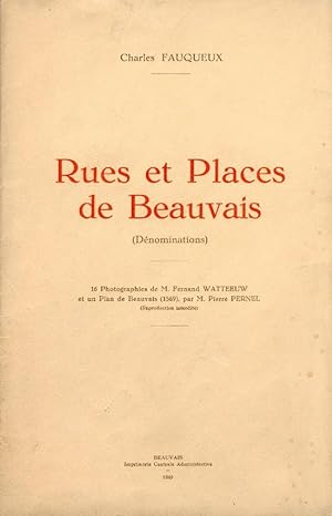 Rue et Places de Beauvais (Dénominations)