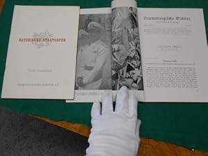 Verdi- Sonderheft. Dramaturgische Blätter. Nr. 8/9. Jahrgang 1940/41 (II). Herausgeber die Genera...