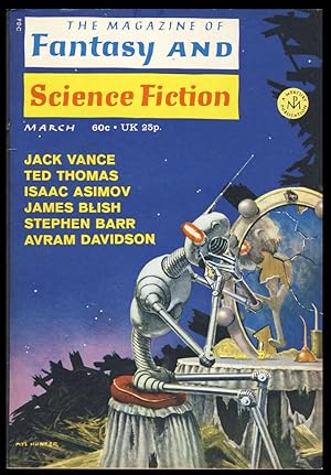 Imagen del vendedor de The Faceless Man (Part 2 of 2) in The Magazine of Fantasy and Science Fiction March 1971 a la venta por Parigi Books, Vintage and Rare