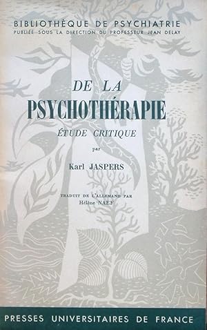 De la psychothérapie. Étude critique