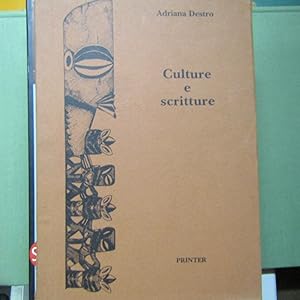 Seller image for Culture e scritture for sale by Antonio Pennasilico