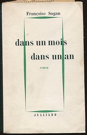 Seller image for Dans un mois dans un an for sale by LibrairieLaLettre2