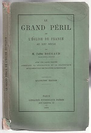 Seller image for Le grand pril de l'Eglise de France au XIXe sicle for sale by LibrairieLaLettre2