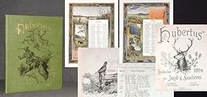 Bild des Verkufers fr Hubertus". Kalender fr Jagd & Fischerei 1894. zum Verkauf von Antiquariat Hilbert Kadgien