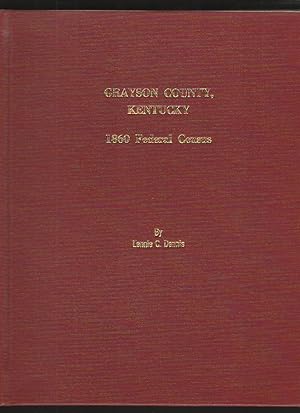 Grayson County, Kentucky 1860 Federal Census