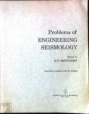 Seller image for Problems of Engineering Seismology for sale by books4less (Versandantiquariat Petra Gros GmbH & Co. KG)