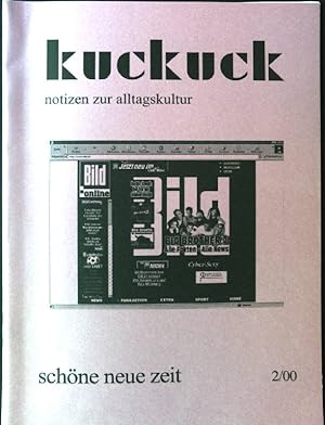 Seller image for Die Bedeutung der Familie - wie sie begrnden?; in: Kuckuck 2/00: Schne neue Zeit for sale by books4less (Versandantiquariat Petra Gros GmbH & Co. KG)