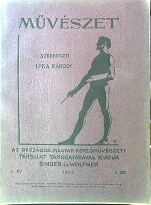 Seller image for Egy Siremlk Freskodisze; in: II. EV, 5. sz; Mvszet: Az Orszgos Magyar Kpzmvszeti Trsulat Tmogatsval Kiadja Singer s Wolfner for sale by books4less (Versandantiquariat Petra Gros GmbH & Co. KG)