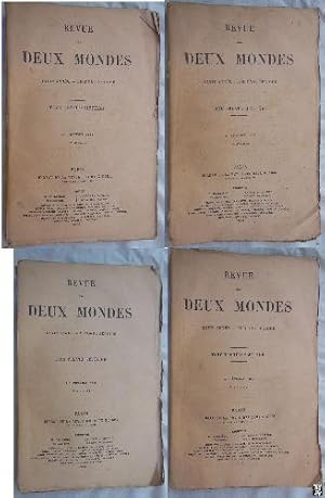 Image du vendeur pour REVUE DES DEUX MONDES. Tomo 37 (4 volmenes) Janvier - Fvrier 1862 mis en vente par Librera Maestro Gozalbo