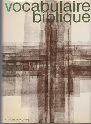 Seller image for Vocabulaire biblique. 4e dition. for sale by CANO