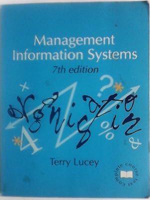 Seller image for Management Information Systems 7th Editon for sale by Tee Books