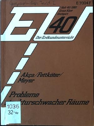 Seller image for Probleme strukturschwacher R�ume. Der Erdkundeunterricht ; H. 40 for sale by books4less (Versandantiquariat Petra Gros GmbH & Co. KG)