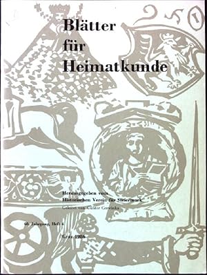 Seller image for Zu einem frhen Bronzemesser aus Graz-Engelsdorf; in: 60. Jahrgang, Heft 4; Die Bltter fr Heimatkunde for sale by books4less (Versandantiquariat Petra Gros GmbH & Co. KG)