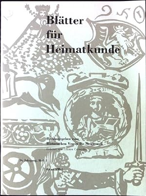 Seller image for Steirisches Eisen im Frstentum Moldau; in: 56. Jahrgang, Heft 2; Die Bltter fr Heimatkunde for sale by books4less (Versandantiquariat Petra Gros GmbH & Co. KG)