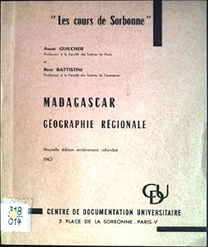 Seller image for Madagascar: gographie rgionale for sale by books4less (Versandantiquariat Petra Gros GmbH & Co. KG)