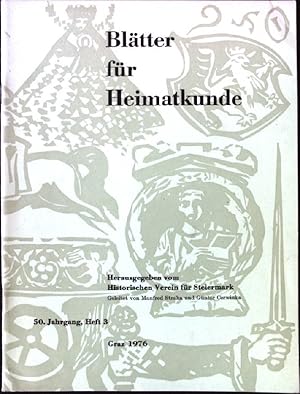 Bild des Verk�ufers f�r Ein Bittgesang an den heiligen Erhard; in: 50. Jahrgang, Heft 3; Die Bl�tter f�r Heimatkunde zum Verkauf von books4less (Versandantiquariat Petra Gros GmbH & Co. KG)