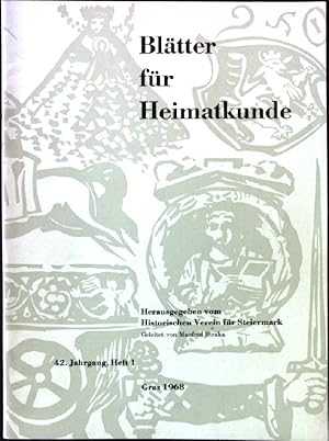 Immagine del venditore per Die erstgenannten Seelsorger von Waltersdorf; in: 42. Jahrgang, Heft 1; Die Bl�tter f�r Heimatkunde venduto da books4less (Versandantiquariat Petra Gros GmbH & Co. KG)