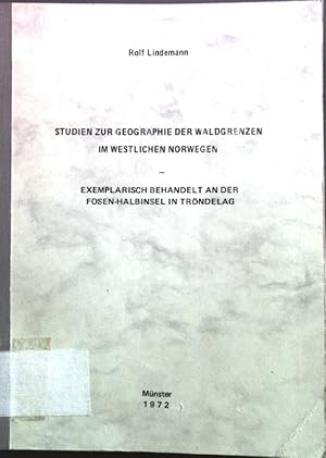 Immagine del venditore per Studien zur Geographie der Waldgrenzen im westlichen Norwegen Dissertation venduto da books4less (Versandantiquariat Petra Gros GmbH & Co. KG)