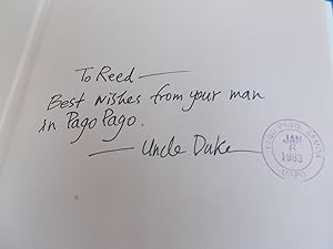 Tales From the Margaret Mead Taproom (Signed by Unknown "Uncle Duke" with Pago Pago USPO Postmark)