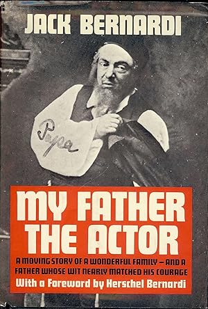 Imagen del vendedor de MY FATHER THE ACTOR a la venta por Antic Hay Books