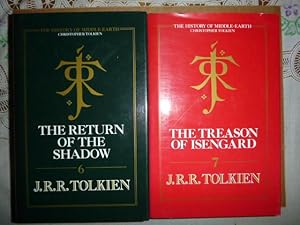 Seller image for The Return of the Shadow: The History of The Lord of the Rings Part One + The Treason of Isengard: The History of The Lord of the Rings Part Two (The History of Middle-Earth Vols 7-8) for sale by N & A Smiles