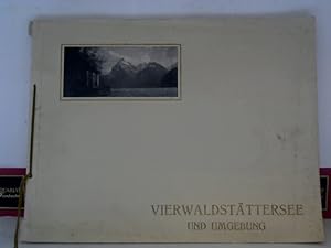 Vierwaldstättersee und Umgebung. (gr.Ausgabe). Souvenir-Albums Edition Illustrato.