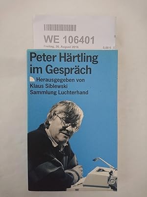 Imagen del vendedor de Peter Hrtling im Gesprch a la venta por Antiquariat Bcherwurm