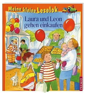 Bild des Verkufers fr Meine kleine Leselok: Laura und Leon gehen einkaufen zum Verkauf von Antiquariat Armebooks