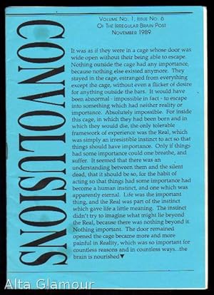Imagen del vendedor de CONVOLUSIONS; Of The Irregular Brain Post Volume No. 1, Issue No. 6: November, 1989 a la venta por Alta-Glamour Inc.