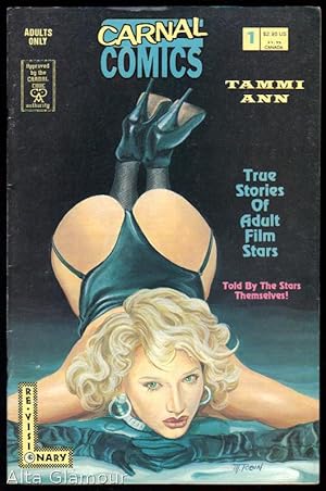 Imagen del vendedor de CARNAL COMICS - TAMMI ANN; True Stories of Adult Film Stars - Told by the Stars Themselves! No. 1 / 1995 a la venta por Alta-Glamour Inc.